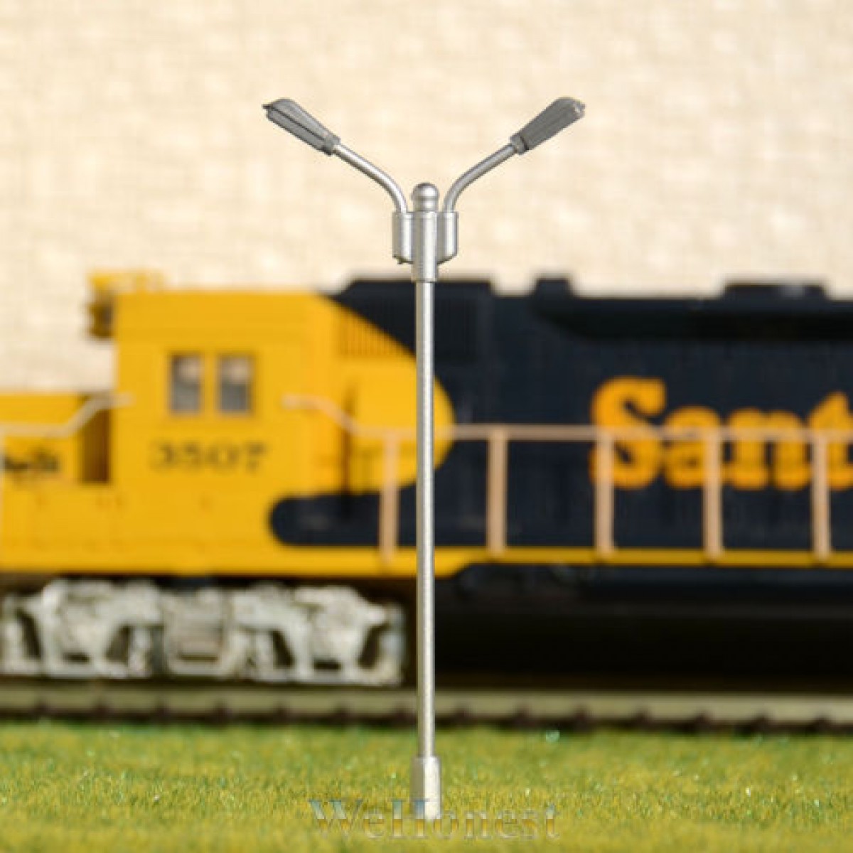 3 x OO / HO scale Model Railroad train Lamp posts Led street light Lamps YD75D